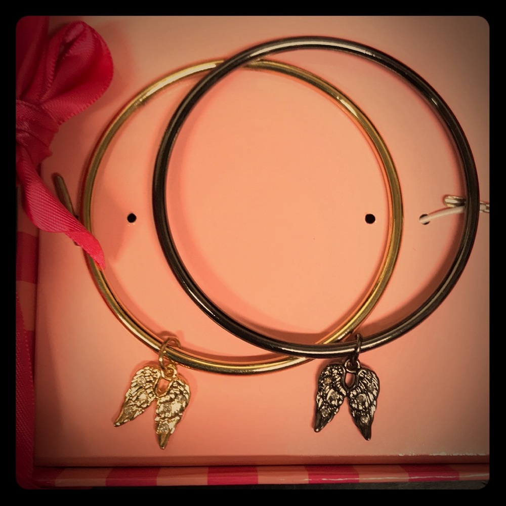 NWT & in box: Victoria’s Secret bangles with wings